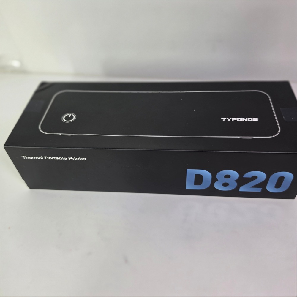 TYPONOS D820 Portable Thermal Printer Wireless Bluetooth Inkless A4 Printer